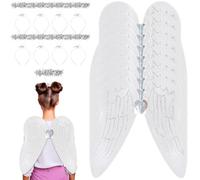Tigeen 24 Pack Angel Wings Headbands Set Wings for Adults Angel Dress up Costume for Christmas Halloween Party(Novel)