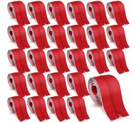 Tigeen 24 Roll Heavy Duty Zipper Door for Dust Barriers 7 ft x 3 Inch Bulk Self Adhesive Construction Zipper Door for Greenhouse Tent Accessories