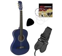 Tiger 1/4 Size Beginners Classical Spanish Guitar - Blue