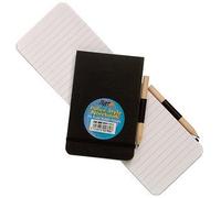 Tiger 1 x A6 Police Style Notebook + Pencil Ruled Sheets Reporters Notepad Um...