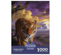 Tiger 1000 Piece Adults Puzzle Kids Age Games Puzzle Game Unique Gifts Challenge High Difficulty 70x50cm/1000pcs