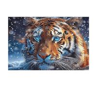 Tiger 1000 Piece Jigsaw Puzzle for Adults Magical Cosmic Creatures Vacation Souvenir Memory Keepsake No Dust Pieces Great Gift for Travelers 1000 PCS