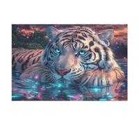 Tiger 1000 Piece Jigsaw Puzzle for Adults Splendid Celestial Critters Book Club Activity Social Fun Vibrant Colours for Book Lovers 1000 PCS