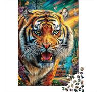 Tiger 1000 Piece Jigsaw Puzzle for All Ages - Eco-Friendly Recycled Paper, A Great Gift Idea And Home Decoration Project 38x26cm/1000pcs