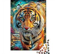 Tiger 1000 Piece Jigsaw Puzzle for All Ages - Eco-Friendly Recycled Paper, A Great Gift Idea And Home Decoration Project 38x26cm/1000pcs