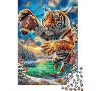 Tiger 1000 Piece Jigsaw Puzzle for All Ages - Eco-Friendly Recycled Paper, A Great Gift Idea And Home Decoration Project 38x26cm/1000pcs