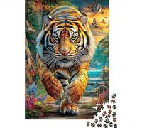 Tiger 1000 Piece Jigsaw Puzzle for All Ages - Eco-Friendly Recycled Paper, A Great Gift Idea And Home Decoration Project 38x26cm/1000pcs