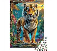 Tiger 1000 Piece Jigsaw Puzzle for All Ages - Eco-Friendly Recycled Paper, A Great Gift Idea And Home Decoration Project 52x38cm/1000pcs