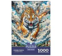 Tiger 1000 Piece Jigsaw Puzzles for Adults And Kids Perfect for Relaxation Animal Home Decors Premium Box Packaging 70x50cm/1000pcs