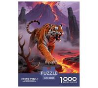 Tiger 1000 Piece Paper Jigsaw Puzzles Animal What Happens Next Educational Games for Adults And Kids 38x26cm/1000pcs