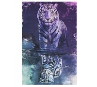 Tiger 1000 Piece Wooden Jigsaw Puzzle- Brain Teaser Game for Adults & Children Educational Activities Jigsaws Puzzles (78×53cm)