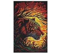 Tiger 1000 Pieces Wooden Jigsaw Puzzle for Adults Puzzles Brain Exercise Challenge High Difficulty Game for Kids 78×53cm