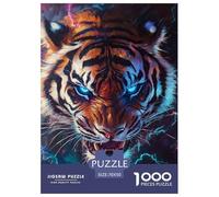 Tiger 1000pcs Animation Paper Jigsaw Puzzle Puzzle What Happens Next Puzzle Educational Games for Adults And Kids 70x50cm/1000pcs