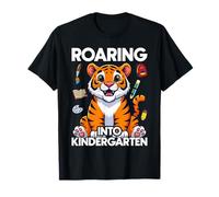 Tiger 1st Day of Boys Roaring Into Kindergarten T-Shirt