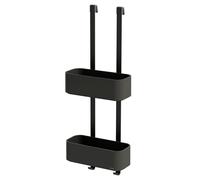 Tiger 2-Store Hanging Shower Caddy 250mm - Black Bathroom Accessory