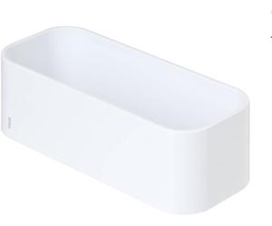 Tiger 2-Store Wall Tray/Shower Basket, ABS, White