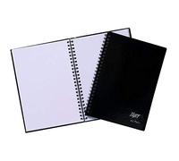 Tiger 3 X A5 spiral plain notebook with hard cover