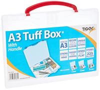 Tiger Tuff Box Polypropylene A3 Clear