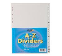 Tiger A-Z LETTER ALPHABET STRONG FILING SUBJECT DIVIDERS Tabbed Ringbinder Fo...