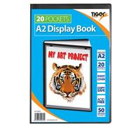SG Education TS 300935 Display Book, A2 Size, 20 Pocket