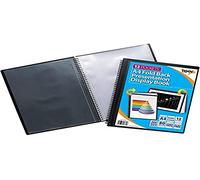 Tiger A4 foldback presentation display book - 12 pockets