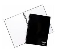 Tiger A4 Spiral Plain Notebook with Hard Cover