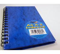Tiger A6 indexed spiral twinwire manuscript notebook 80 sheets (single book)