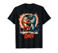 Tiger and Dragon Battle T-Shirt
