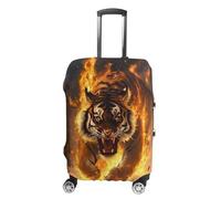 Tiger and Thunder Luggage Case Cover Protective Suitcase Covers Anti Scratch Baggage Washable Fits 19-32 Inch M