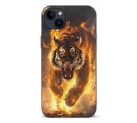 Tiger And Thunder Phone Case Compatible with iPhone 14/14 Plus/14 Pro/14 Pro Max Flip Protective Cover with Card Holder