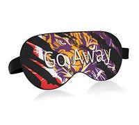Tiger Animal Funny Sleep Mask for Men Women Blackout Eye Cover, Soft Lightweight Comfortable Eye Mask with Adjustable Velcro Strap, Blocks Light for Travel Sleep Yoga Nap