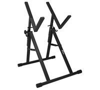 TIGER APS7-BK | Standard Adjustable Folding Guitar Amplifier or Monitor Stand