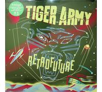 TIGER ARMY- Retrofuture LP (NEW Seafoam Green Vinyl 1st Press) Psychobilly 2019