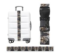 Tiger at rest Luggage Strap-Adjustable Suitcase Belt with Buckle