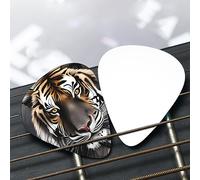Tiger at rest Patterned guitar pick set - (thin/medium/thick), widely compatible with all kinds of stringed instruments,