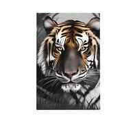 Tiger at Rest Unbreakable Polycarbonate Switch Plate-Modern 1 Gang Light Cover for Home Office with Matching Screws