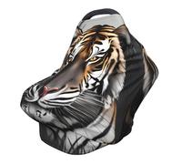Tiger at rest Versatile full-print Stroller Chair Cover/Nursing Cover, specially designed for your baby