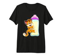 Tiger Baby Bottle Milk Premium T-Shirt