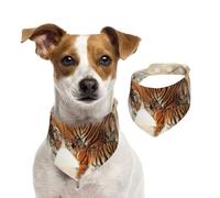 Tiger Baby Tigerfamile Young,Dog Bandanas Cotton Pet Scarf Adjustable Bibs for Pet,L