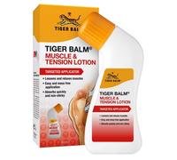 Tiger Balm Muscle and Tension Lotion with Targeted Applicator, 80 ml