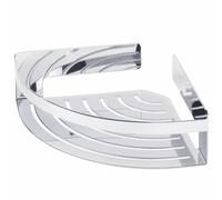 Tiger Bathroom Corner Shower Basket Organiser Caddy Chrome Large 1400630346