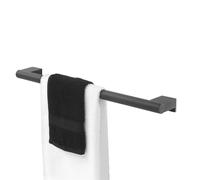 Tiger Bathroom Towel Rail Hanger Bold Matt Black Wall-mounted Stainless steel