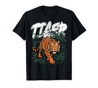 Tiger Big cat Lover Massive apex Predator Asian Jungle Cats T-Shirt