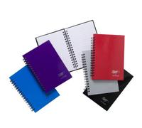 Tiger Blue A6 Twinwire Manuscript Notebook With 80 Sheets Faint Ruled 60 gsm Paper