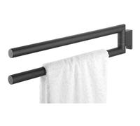 Tiger Bold Towel Rail, Stainless Steel, Black, 2.5 x 9.7 x 46.2 cm