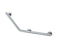 Tiger Boston Comfort & Safety 135º Grab Rail, Left Version, Stainless Steel Polished, 58.7 x 23.6 x 7 cm