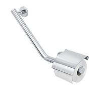 Tiger Boston Comfort & Safety Grab Rail with Toilet Roll Holder, Left