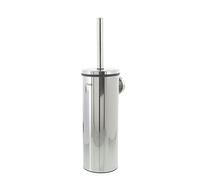 Tiger Boston Toilet Brush and Holder, Stainless Steel Polished, Chrome, 9.3 x 35.6 x 12.6 cm