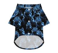 Tiger Camera Thunder Lightweight Dog Shirt Breathable Summer Clothes Casual Pet T-Shirts for Small Medium Large Dogs Cats
