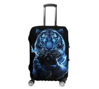 Tiger Camera Thunder Luggage Cover Elastic Suitcase Protectors Anti-Scratch Fits 18-32 Inch Case